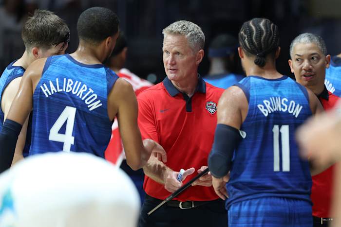 Tyrese Haliburton Indiana Pacers Team USA Steve Kerr